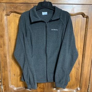 Columbia | Women’s Fleece Full Zip Jacket | Size Medium | Charcoal Gray